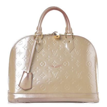 Louis Vuitton Vernis Alma PM Blanc Corail 1 of 26