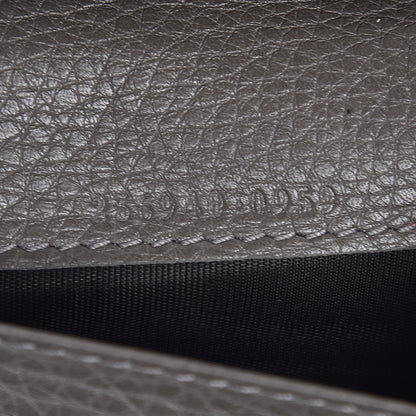 Gucci Pebbled Calfskin Greenwich Wallet Grey 8 of 9