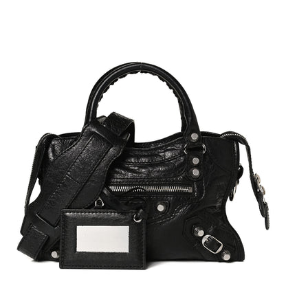 Balenciaga Agneau Giant 12 Silver Hardware Mini City Black 1 of 12