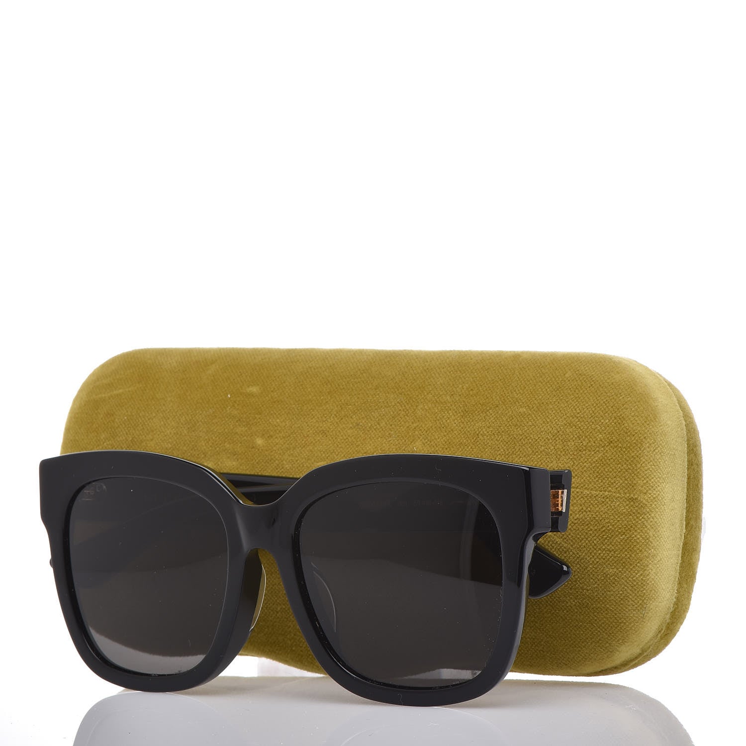 Gucci Square Frame Sunglasses GG0034SA Black 7 of 7