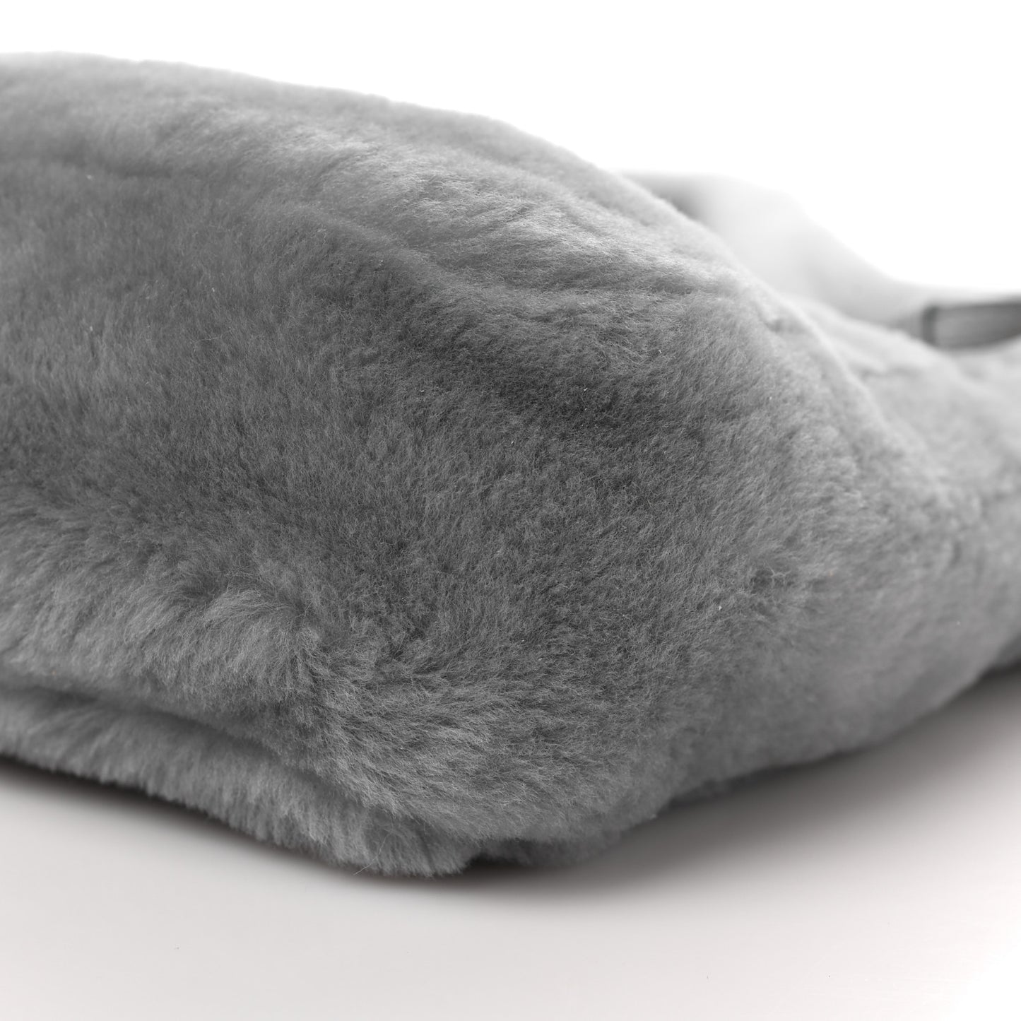 Shearling Nappa Mini Re-Edition Shoulder Bag Fiordaliso