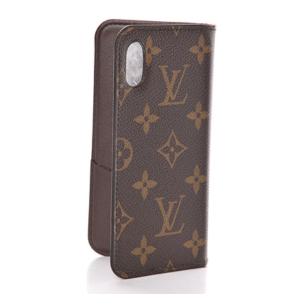 Louis Vuitton Monogram iPhone X/XS Folio Case 3 of 10