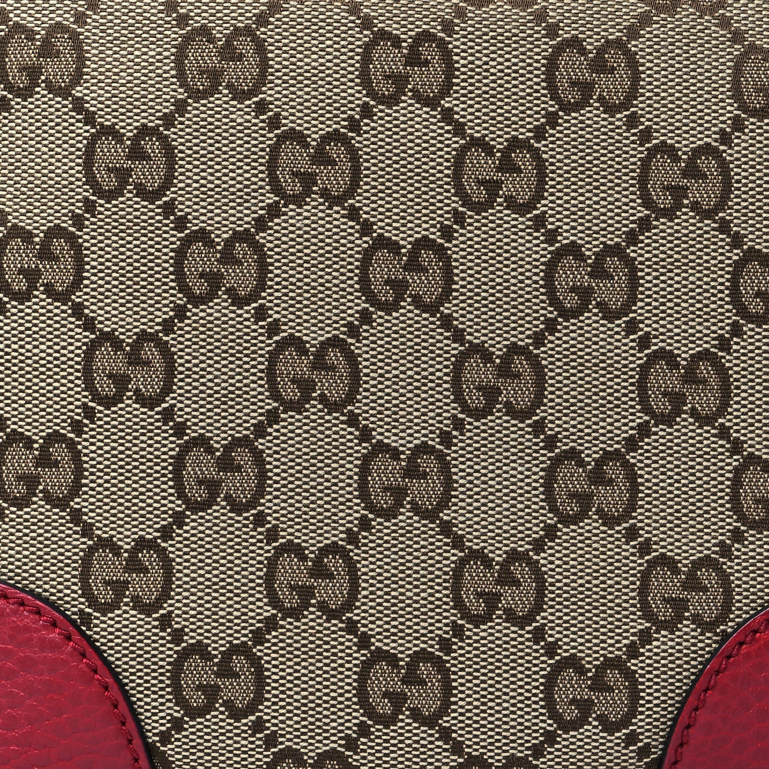 Gucci Monogram Mini Bree Messenger Bag Red 9 of 11