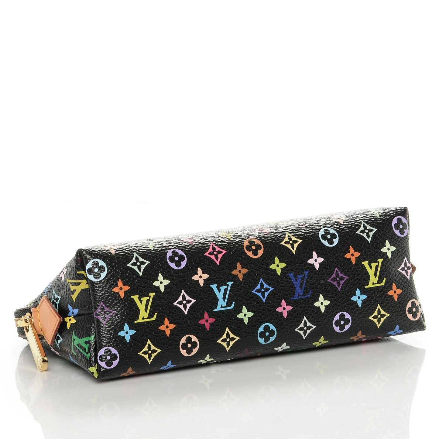 Monogram Multicolor Cosmetic Pouch Black Grenade
