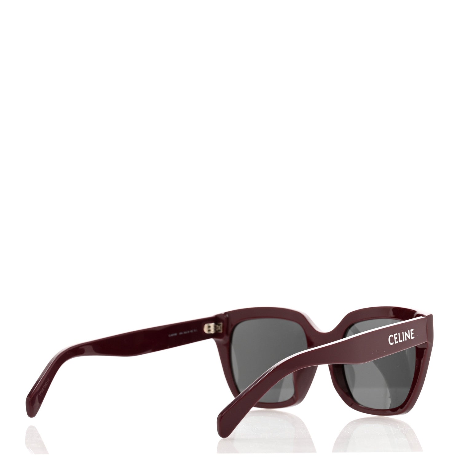 Celine Sunglasses CL 40198F Burgundy 4 of 6