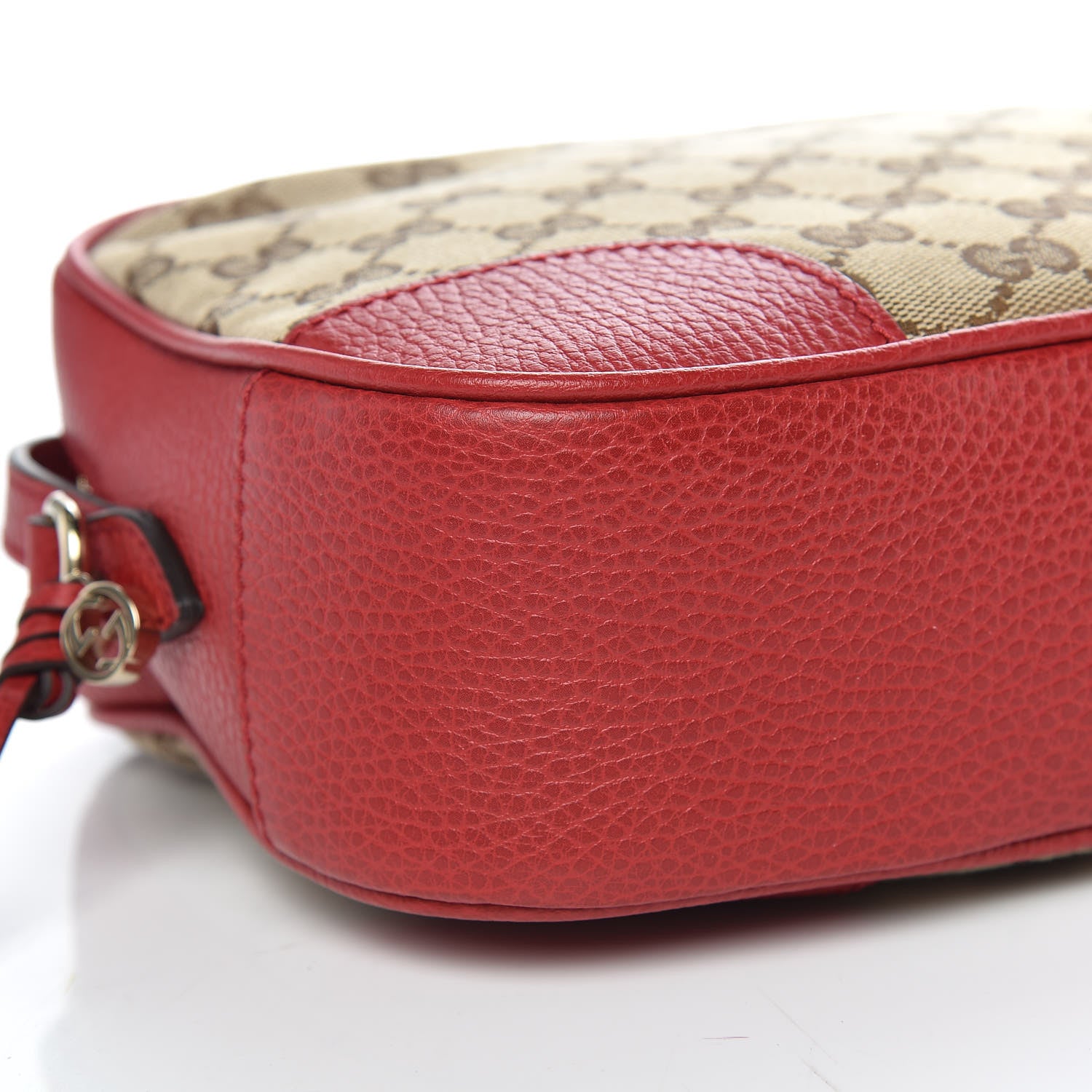 Gucci Monogram Mini Bree Messenger Bag Red 8 of 9