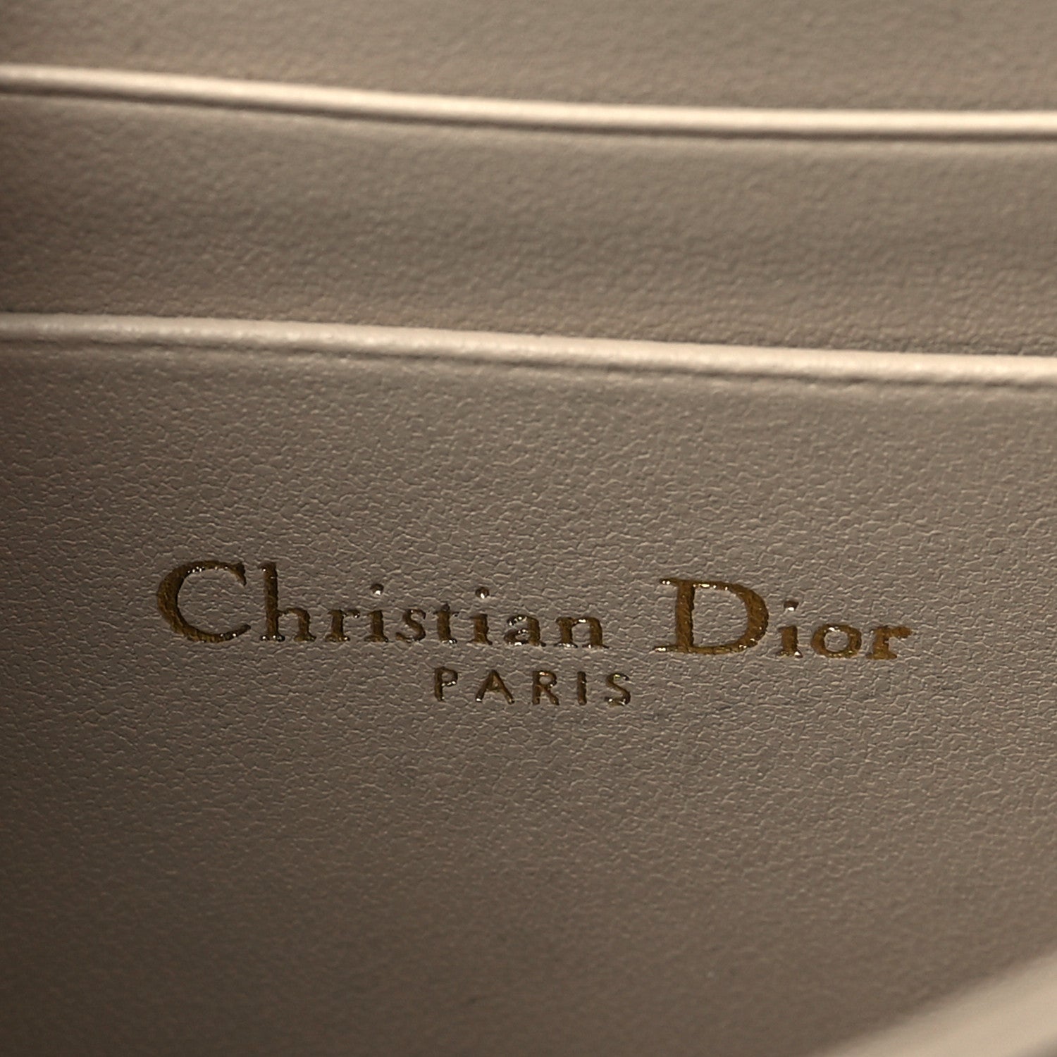 Christian Dior Lambskin Cannage Mini My Dior Top Handle Clutch Beige 6 of 10