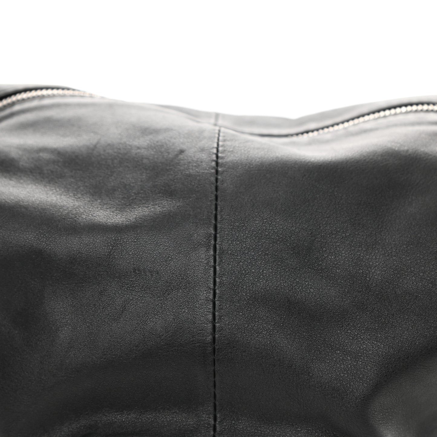 Calfskin Mini Double Knot Bag Black