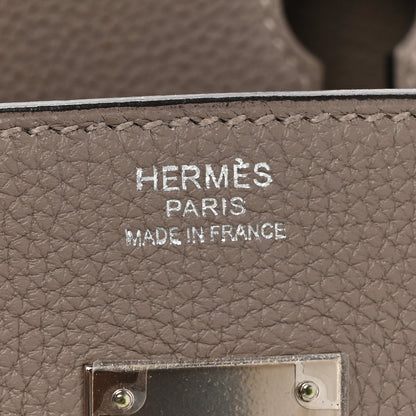 Hermes Togo BIRKIN 30 Gris Asphalte 6 of 13