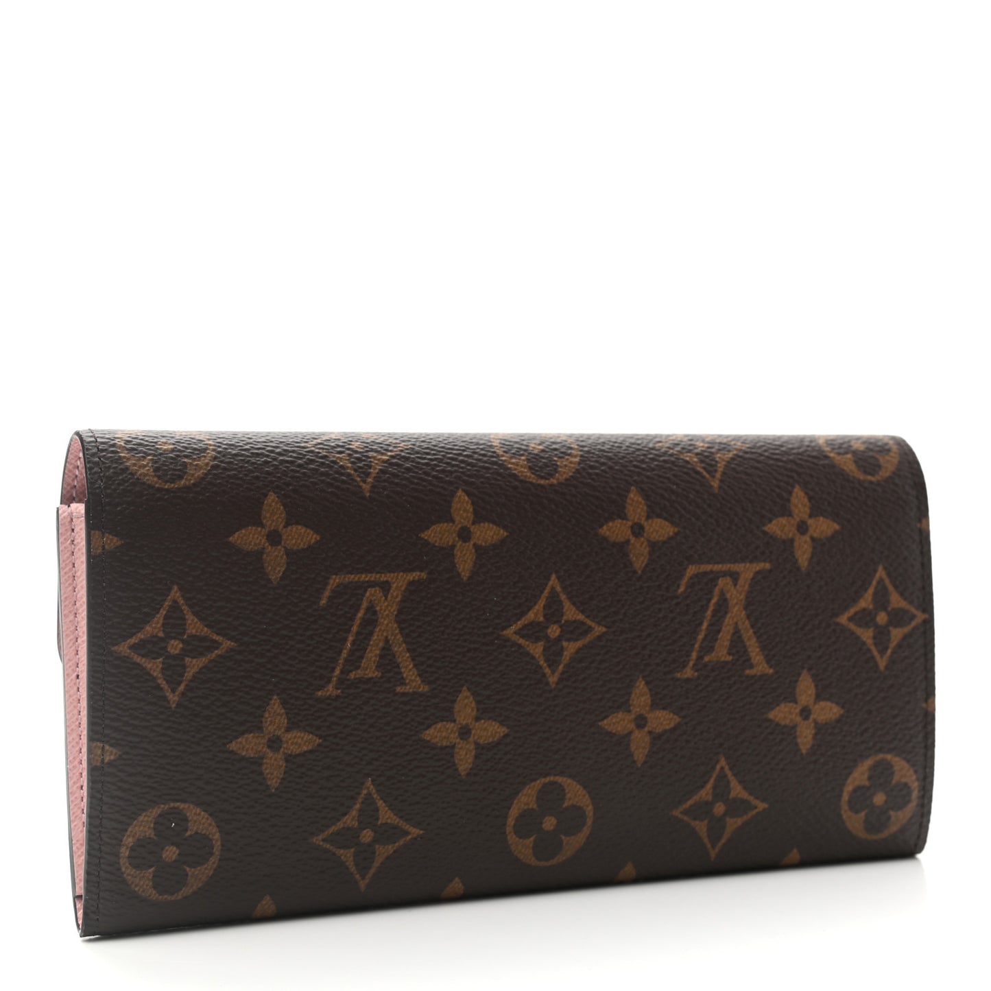Monogram Emilie Wallet Rose Ballerine