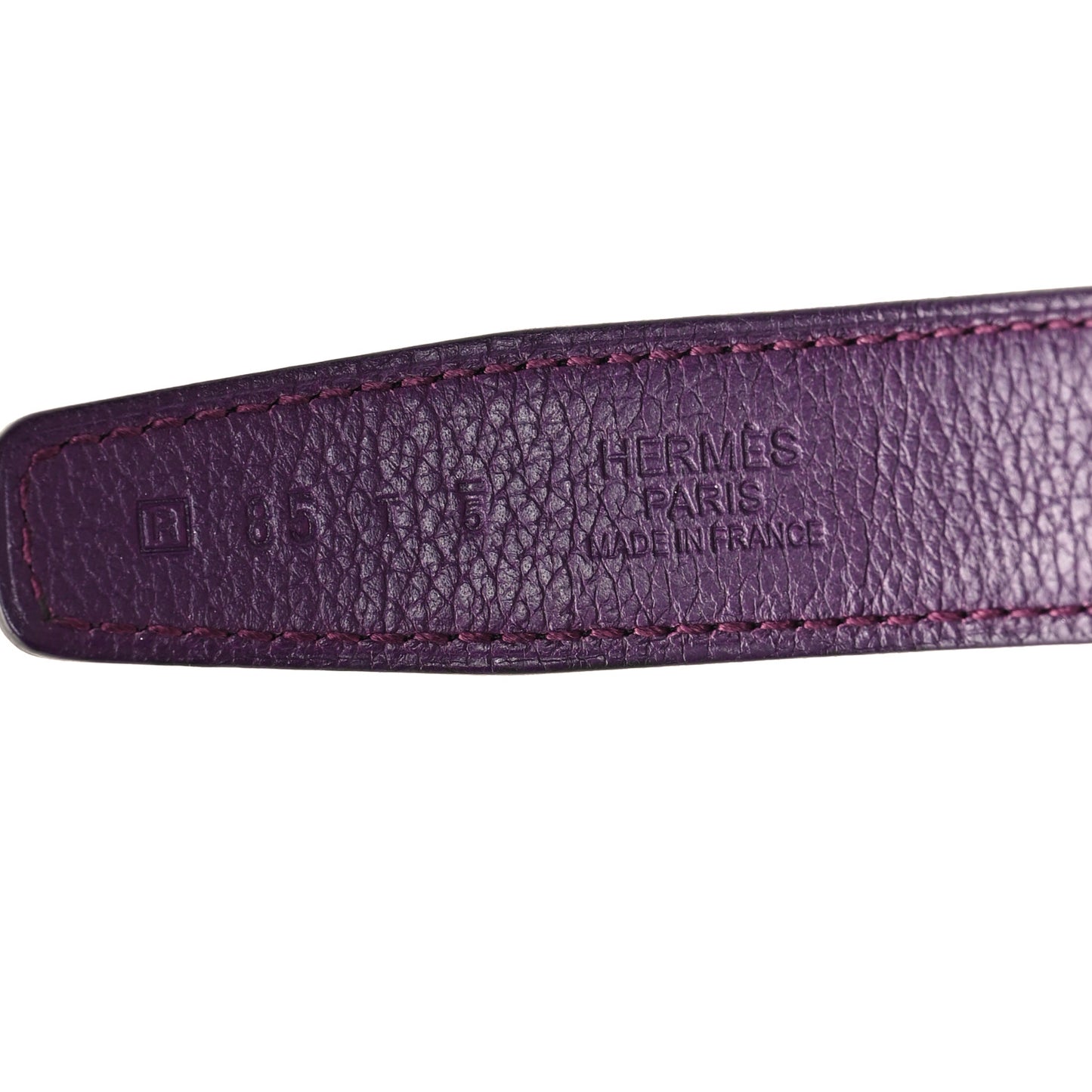 Box Evercolor 24mm Constance H Belt 85 Raisin Ultra Violet