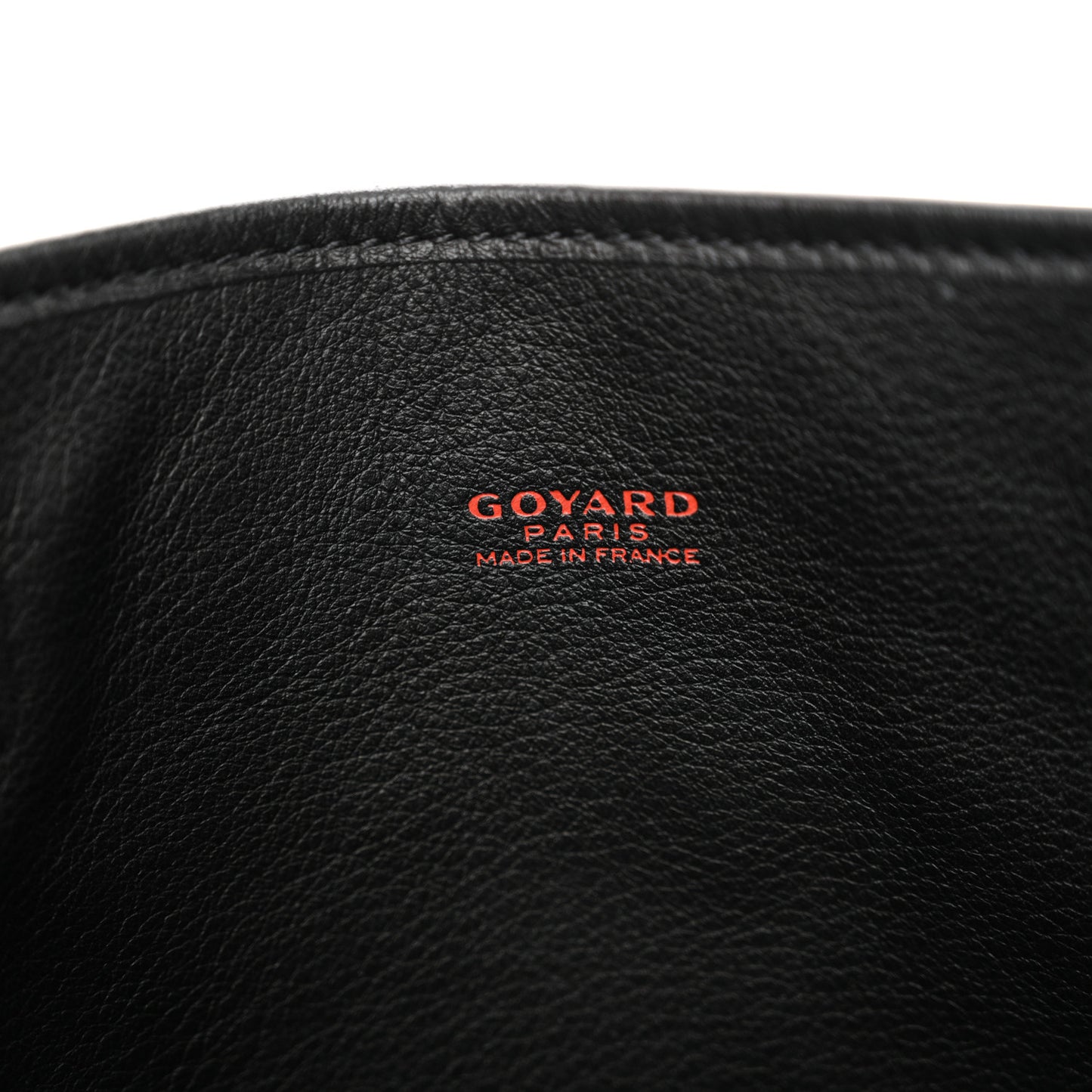 Goyardine Reversible Mini Anjou Black