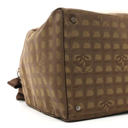 Chanel Nylon Travel Duffle Brown 8 of 11