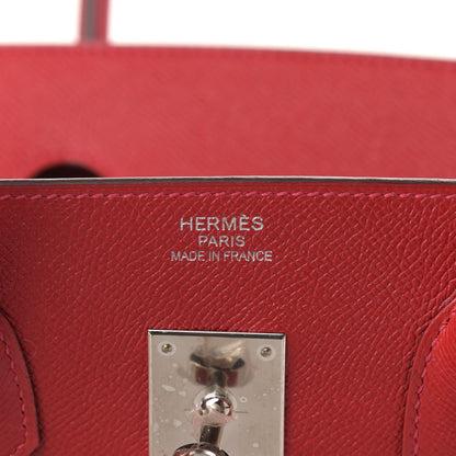 Hermes Epsom Birkin 35 Rouge Casaque 5 of 18