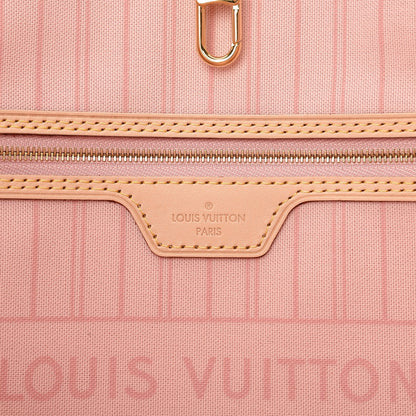 Louis Vuitton Damier Azur Neo Neverfull GM Rose Ballerine 6 of 8