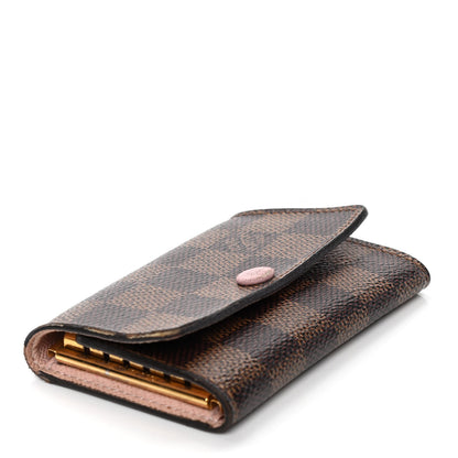 Louis Vuitton Damier Ebene Multicles 6 Key Holder Rose Ballerine 3 of 5