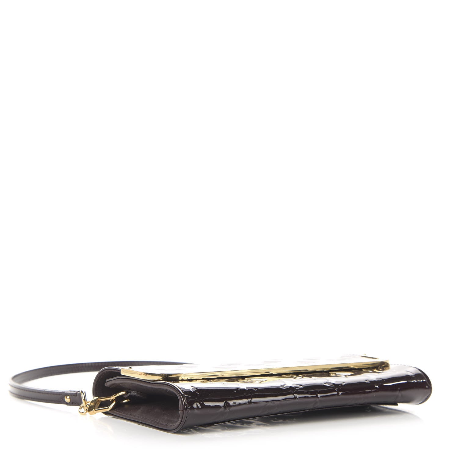 Louis Vuitton Vernis Rossmore MM Amarante 4 of 9