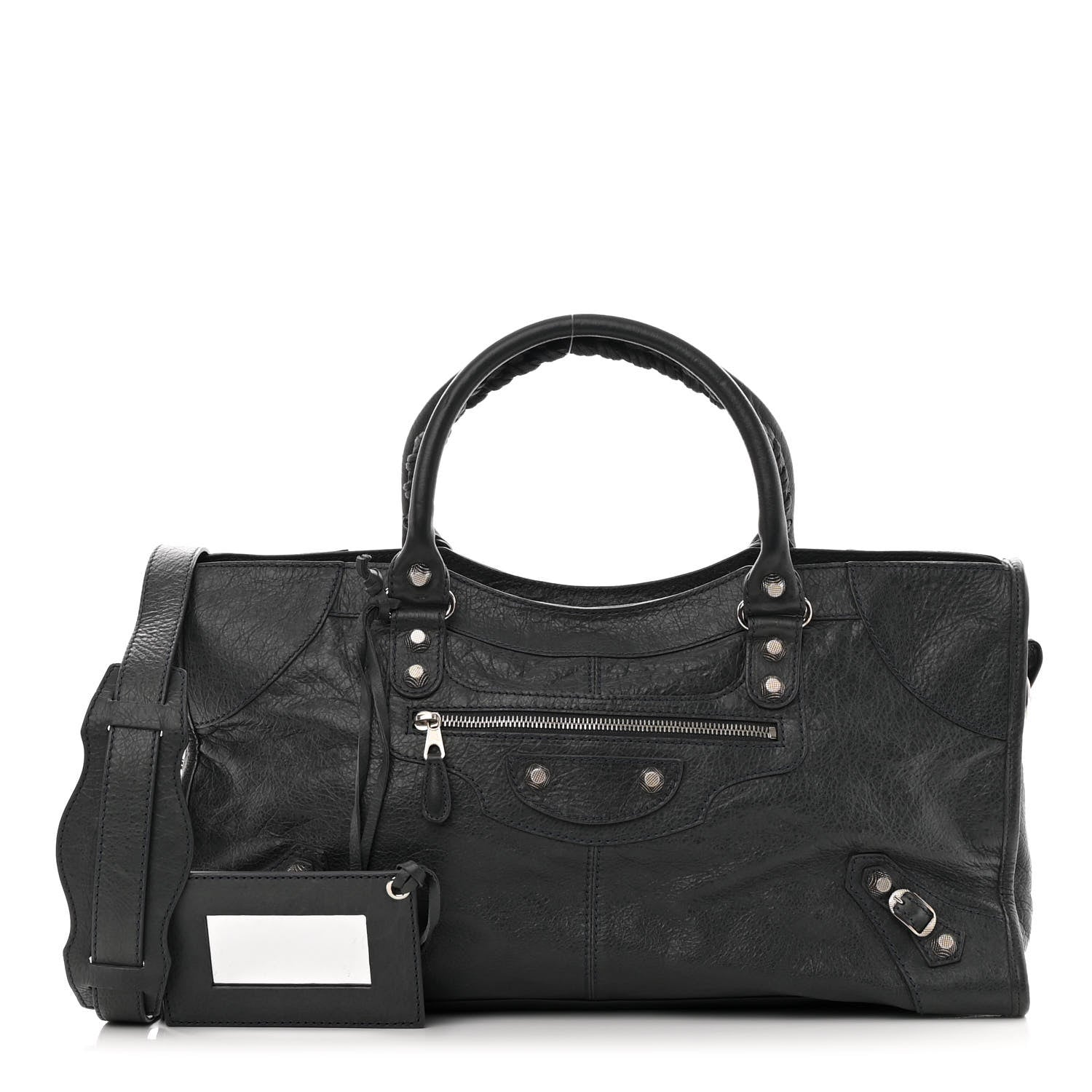 Balenciaga Agneau Giant 12 Silver Hardware Part Time Anthracite 1 of 13