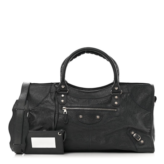 Agneau Giant 12 Silver Hardware Part Time Anthracite