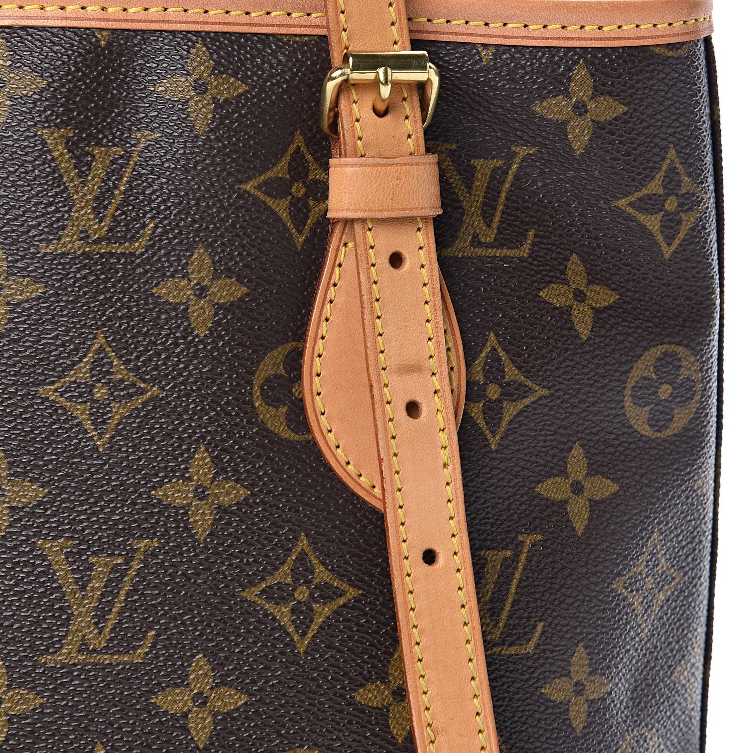 Louis Vuitton Monogram Petit Bucket 23 9 of 12
