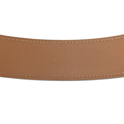 Hermes Epsom Swift 35mm Collier De Chien CDC As De Coeur Belt 75 Black Gold 3 of 6