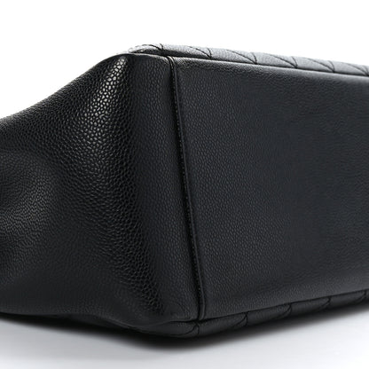 Chanel Caviar Quilted Grand Shopping Tote GST Black 9 of 10
