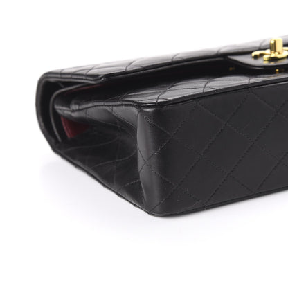 Chanel Lambskin Quilted Medium Double Flap Black 6 of 11