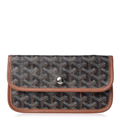 Goyard Goyardine Pouch Black Gold 1 of 7