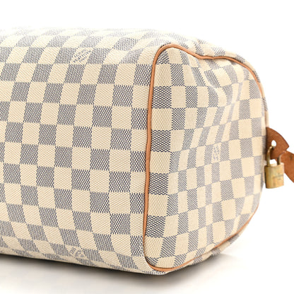 Louis Vuitton Damier Azur Speedy 30 10 of 11