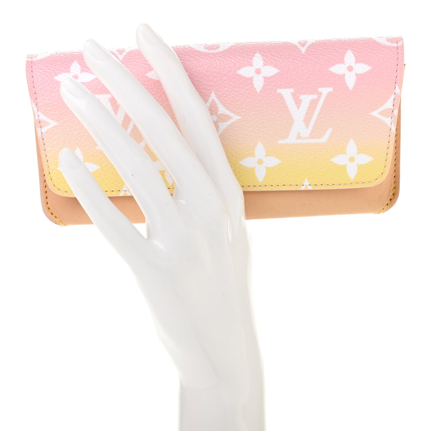 Monogram Giant By The Pool Woody Glasses Case Light Pink