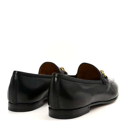 Gucci Calfskin Womens Jordaan Loafers 37 Black 5 of 10