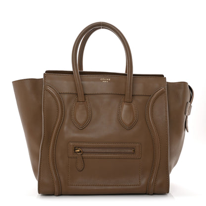 Celine Smooth Calfskin Mini Luggage Camel 1 of 14