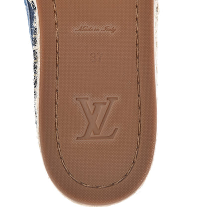 Louis Vuitton Denim Croisiere Espadrille 37 Marine 6 of 8