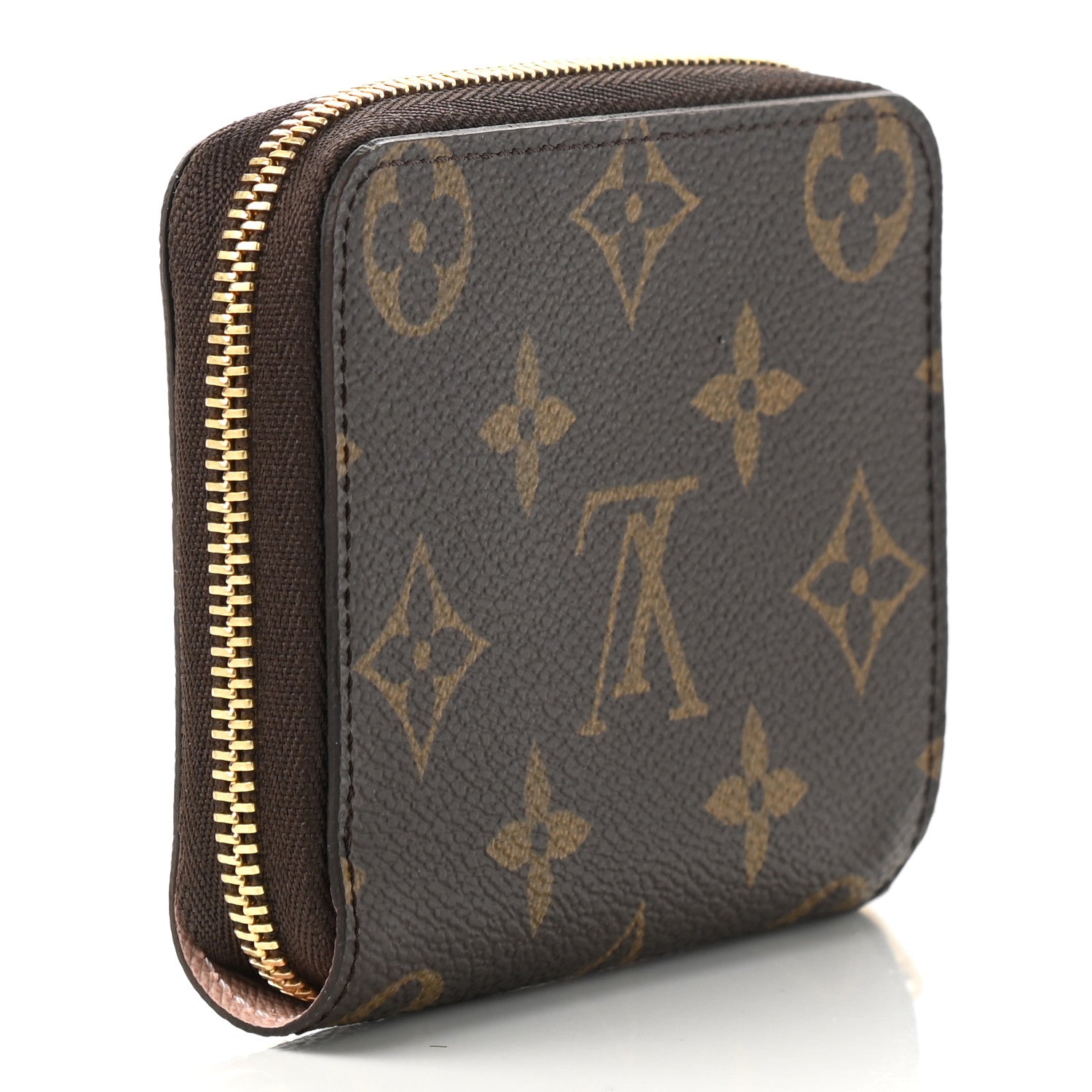 Louis Vuitton Monogram 2020 Christmas Animation Big Wheel Zippy Coin Purse Rose Ballerine 3 of 8