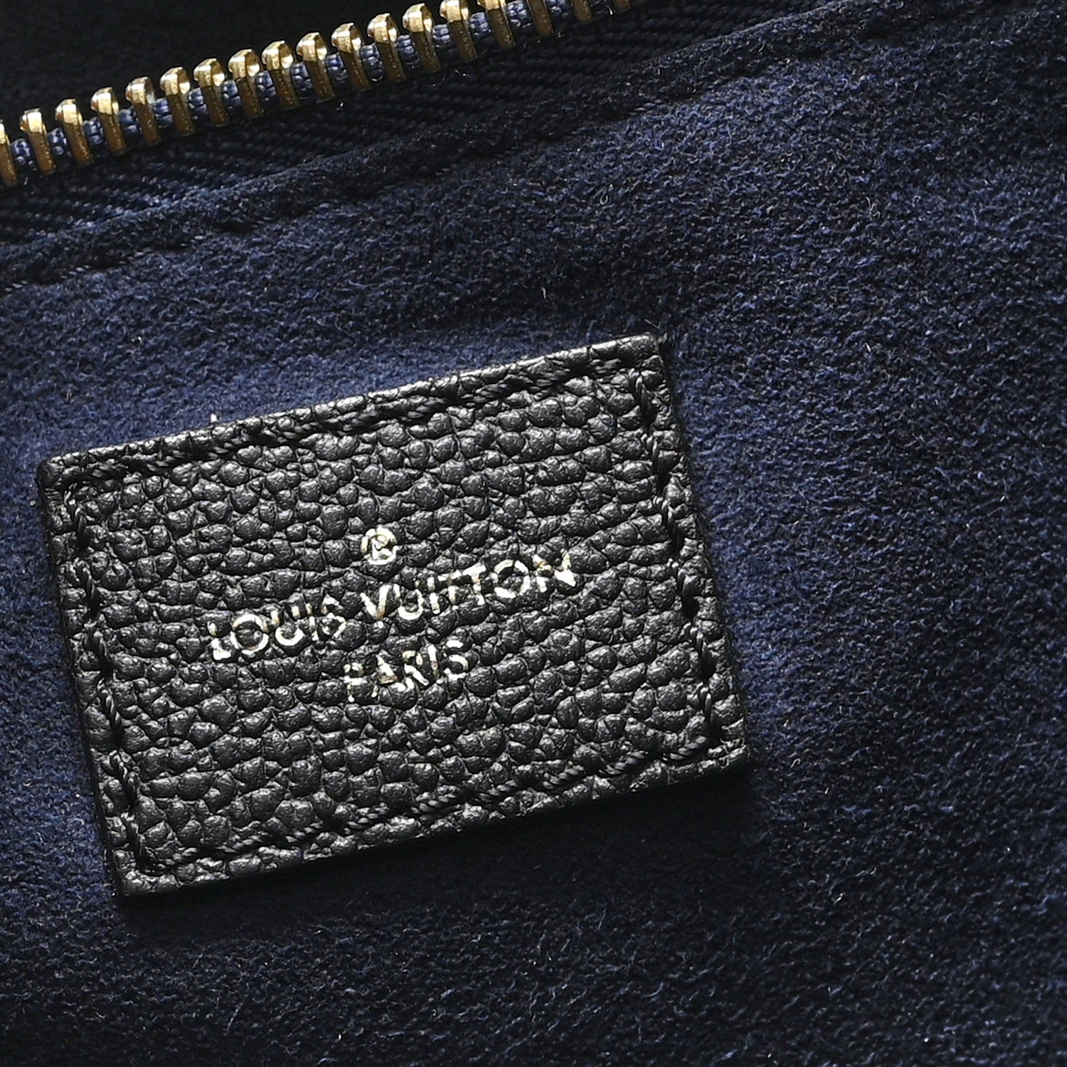 Louis Vuitton Empreinte Monogram Giant Neverfull MM Black 6 of 11