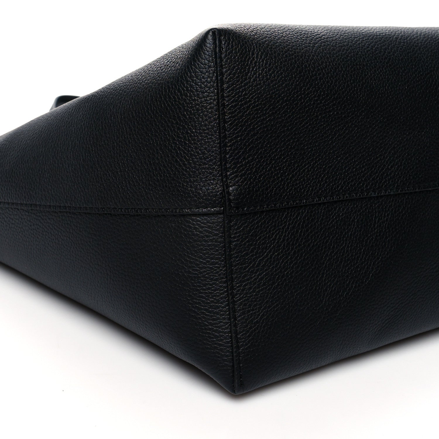 Alexander McQueen Grained Calfskin Skull Open Shopper Tote Black 12 of 13