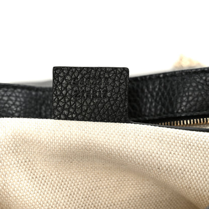 Gucci Pebbled Calfskin Medium Soho Flap Crossbody Black 7 of 11