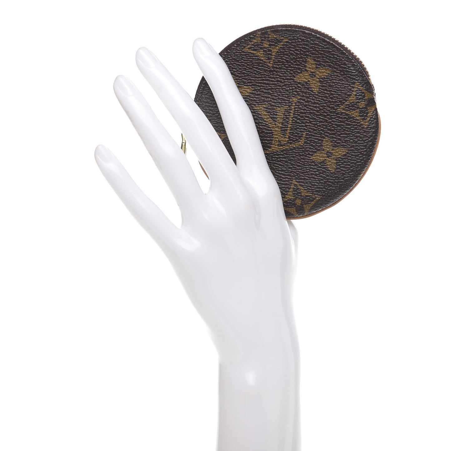 Monogram Round Coin Purse