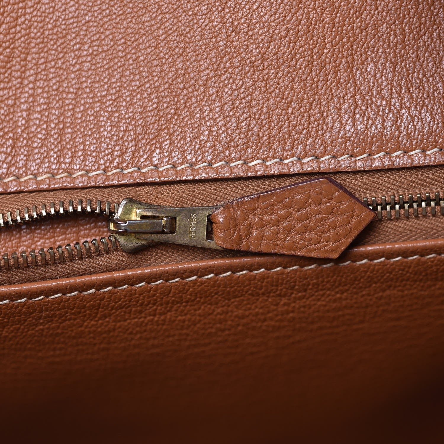 Hermes Taurillon Clemence Birkin 35 Gold 32 of 32