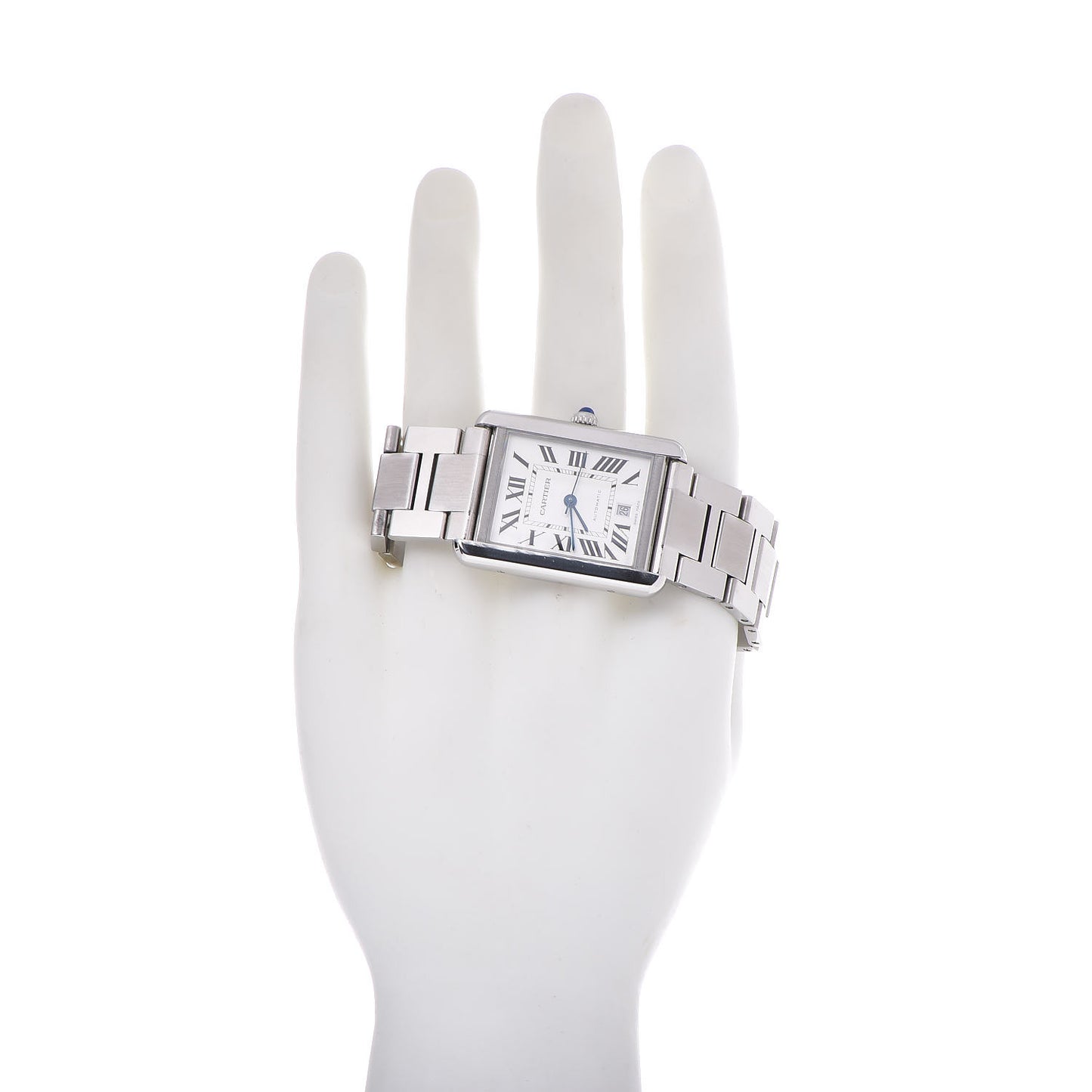 Stainless Steel 31mm Tank Solo Automatic Watch