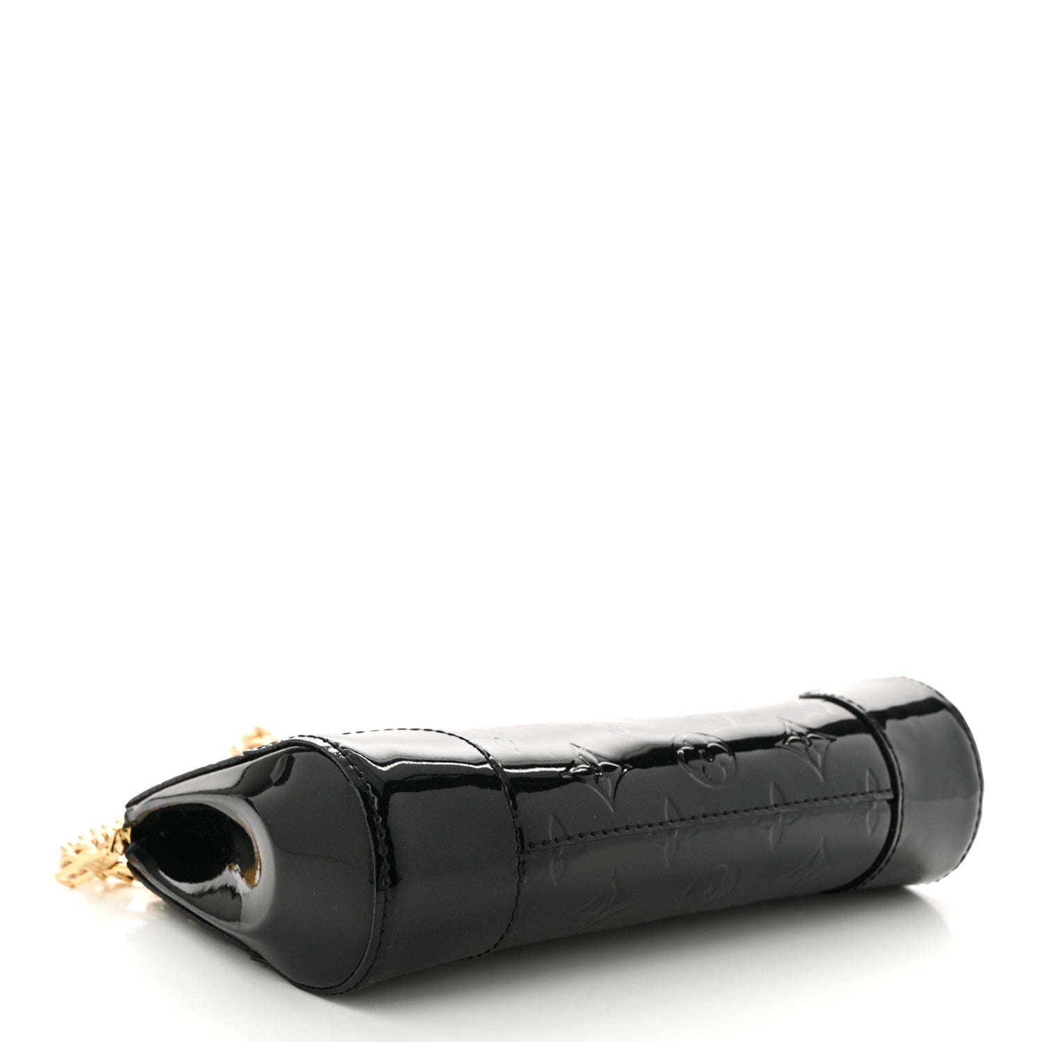 Louis Vuitton Vernis Santa Monica Clutch Noir Magnetique 4 of 10