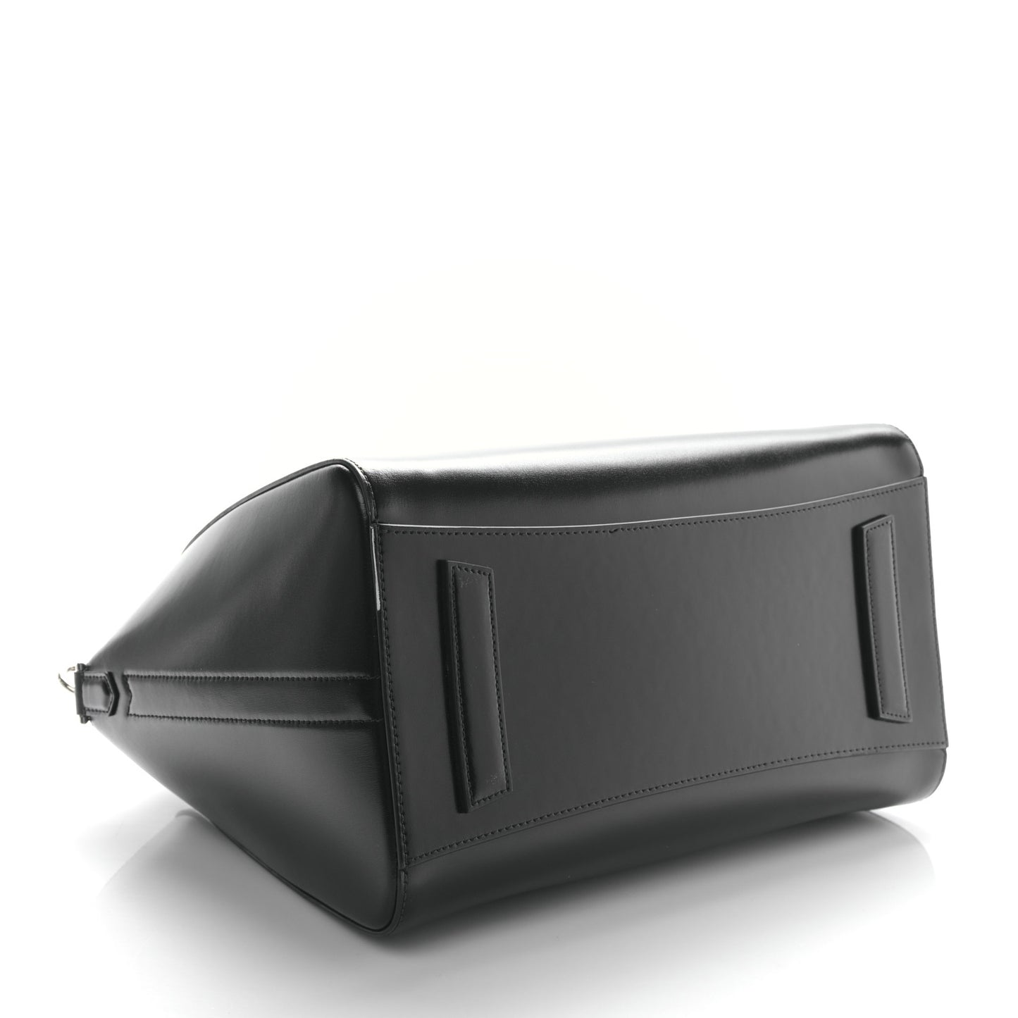 Shiny Lord Calfskin Medium Antigona Black