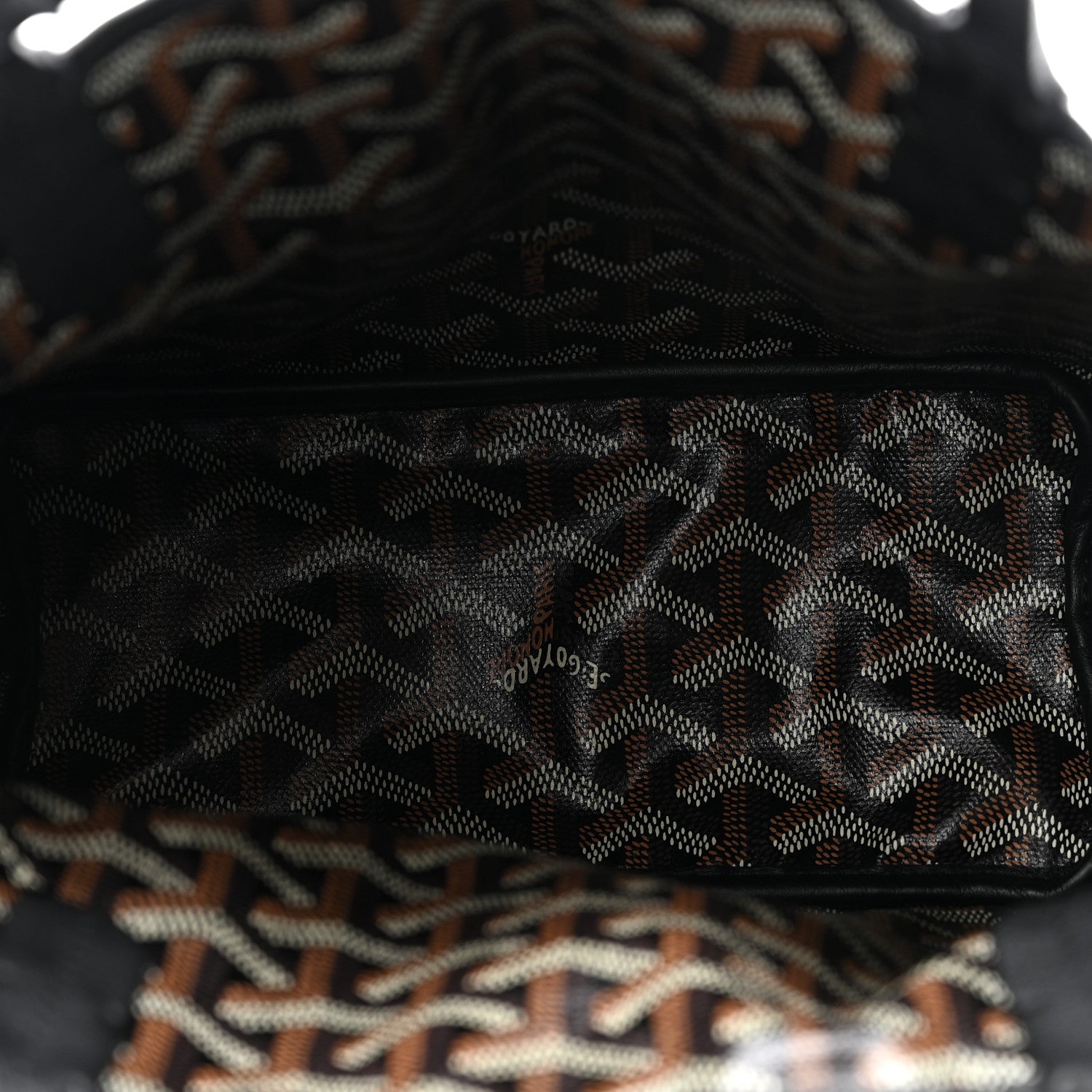 Goyard Goyardine Reversible Mini Anjou Black 9 of 16