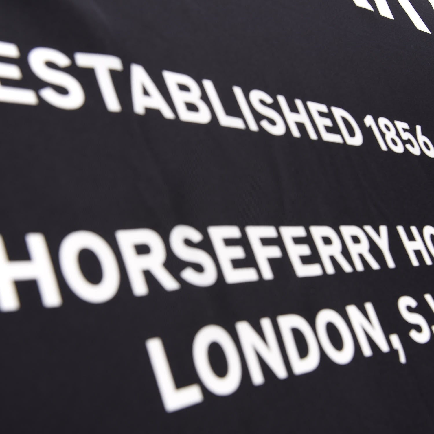 Burberry Silk Horseferry Print Scarf Black White 5 of 7