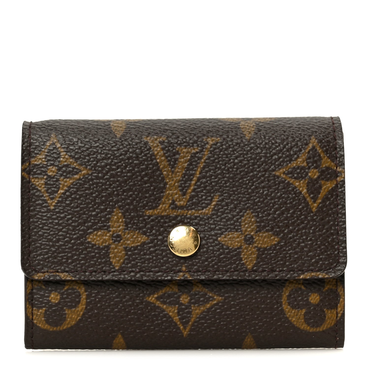 Louis Vuitton Monogram Porte-Monnaie Plat Coin Purse 1 of 8