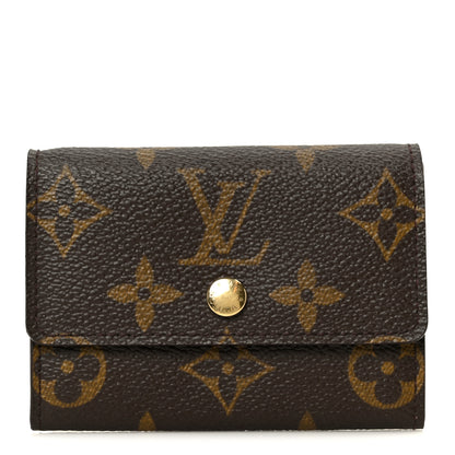 Louis Vuitton Monogram Porte-Monnaie Plat Coin Purse 1 of 8