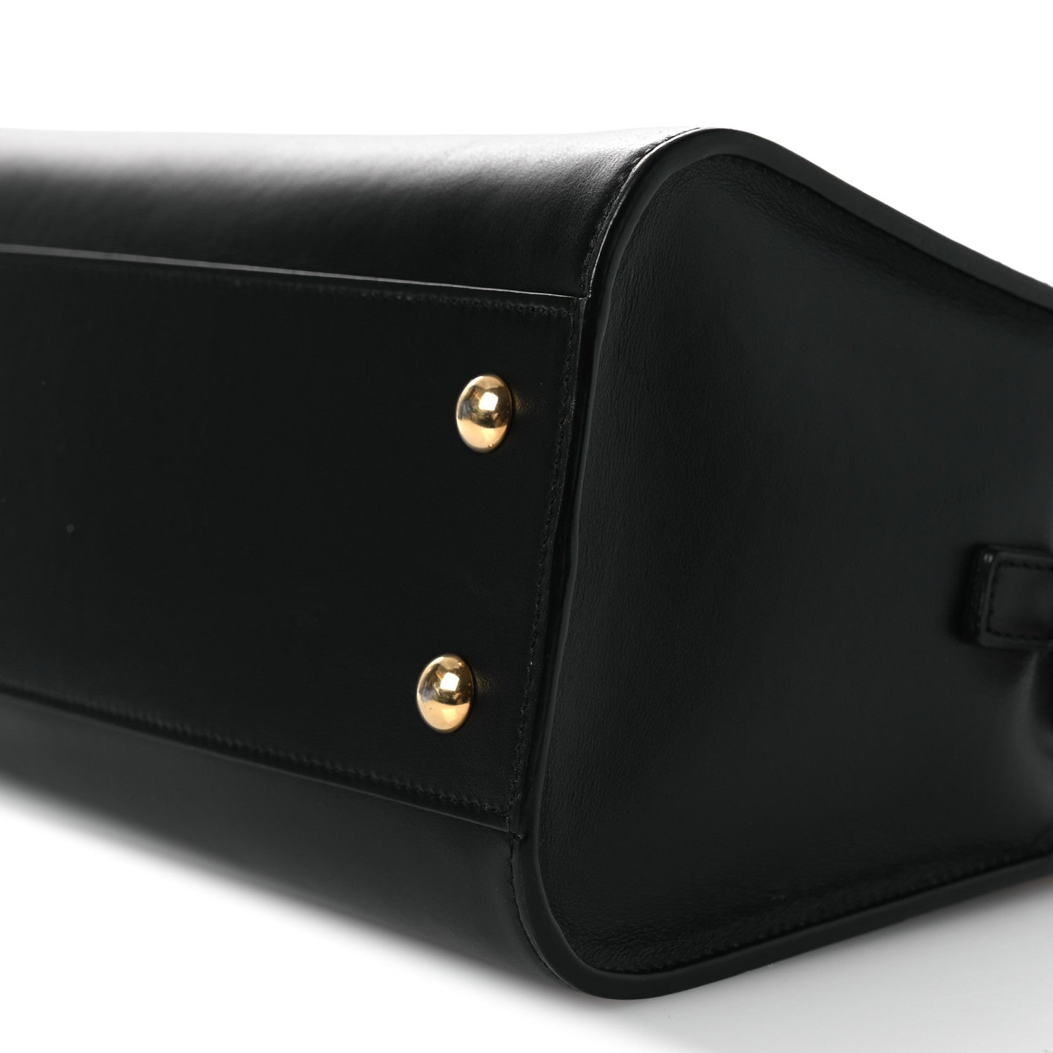 Saint Laurent Calfskin Monogram Baby Cabas Black 10 of 14