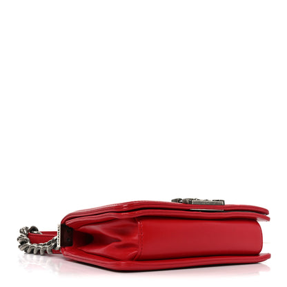 Chanel Galuchat Stingray Small Boy Flap Red 3 of 9