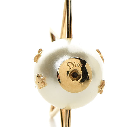 Christian Dior Pearl Dior Star Tribales Earrings Gold 5 of 5