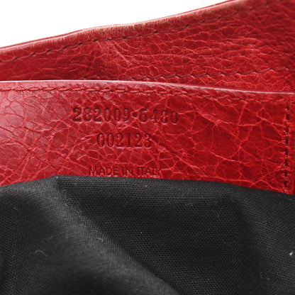 Balenciaga Agneau Arena Giant 12 Silver Hardware Part Time Coquelicot Rouge Coquelicot 7 of 17